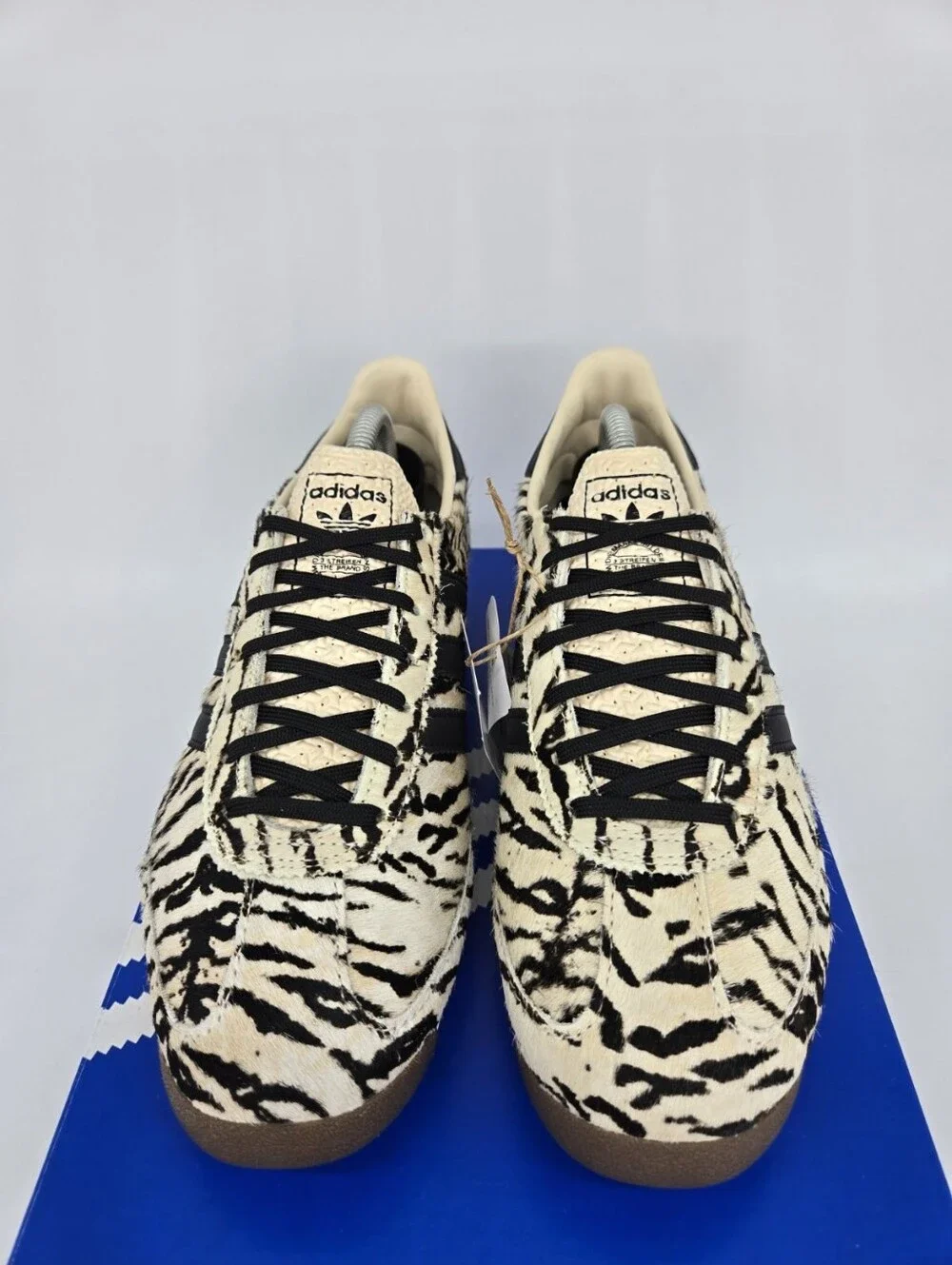 adidas Women's SL 72 OG KH8811 Zebra Print Shoes Size 10.5